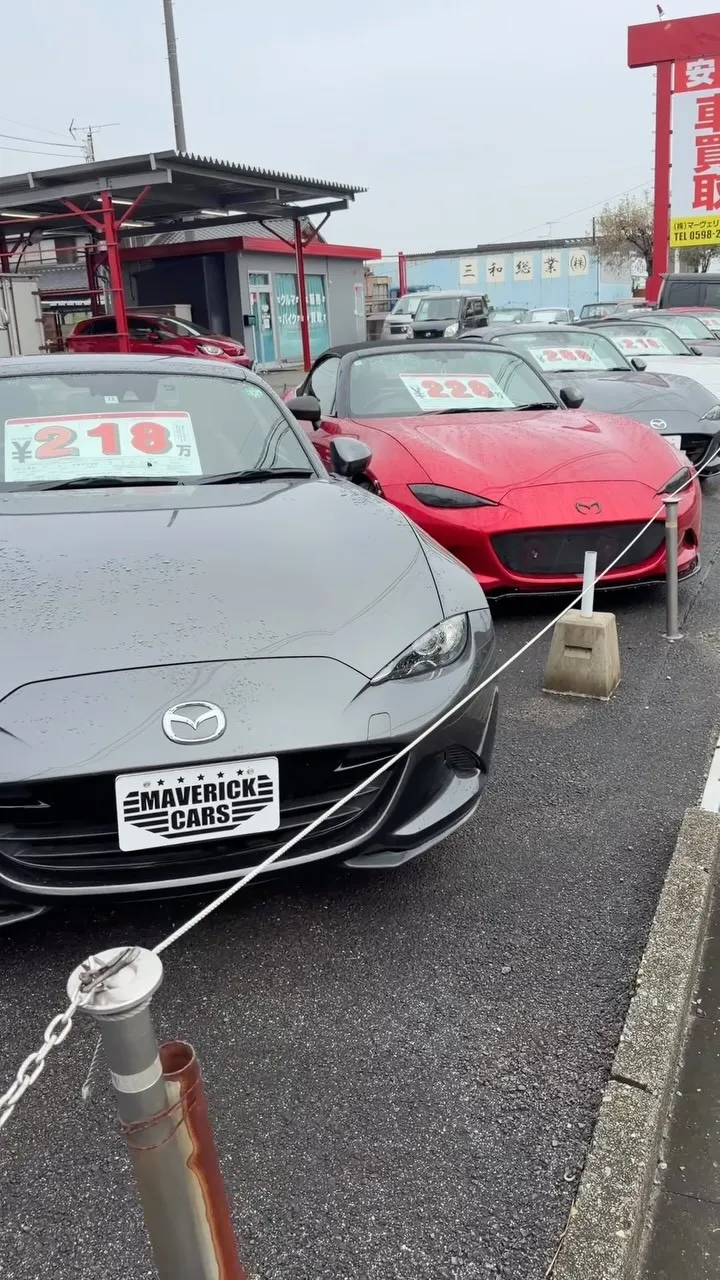 三重県松阪市のクルマ販売店マーヴェリックカーズです‼️