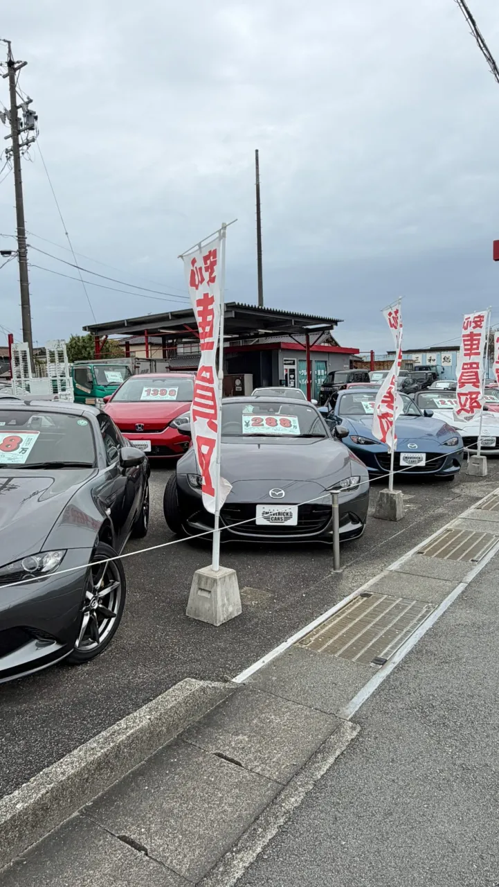 三重県松阪市のクルマ販売店マーヴェリックカーズです‼️